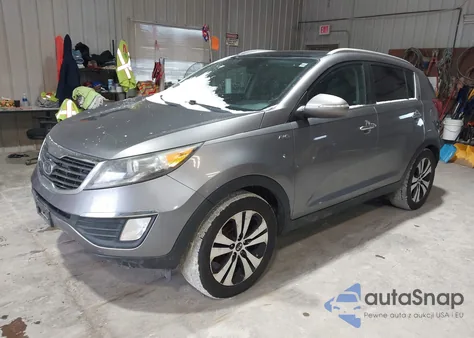2012 Kia Sportage Ex from USA, damaged, VIN KNDPCCA20C7297791